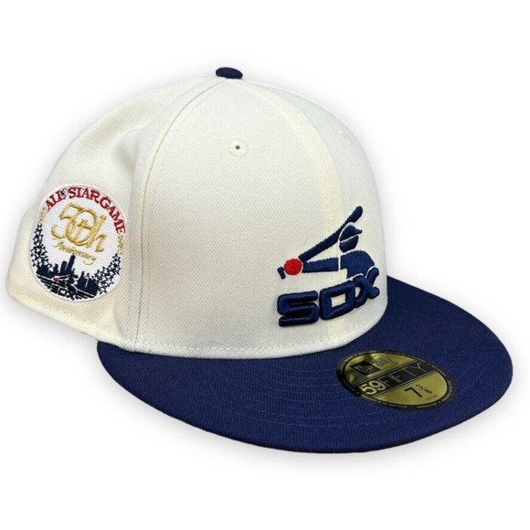 Chicago White Sox‎ Retro 50th All Star Game Patch  Fitted 7 1/8 New Era 59FIFTY - Picture 7 of 7